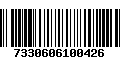 Código de Barras 7330606100426