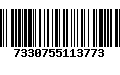 Código de Barras 7330755113773