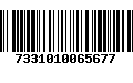 Código de Barras 7331010065677