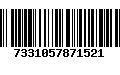 Código de Barras 7331057871521