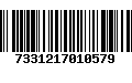 Código de Barras 7331217010579