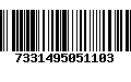 Código de Barras 7331495051103