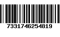 Código de Barras 7331746254819