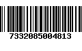 Código de Barras 7332085004813