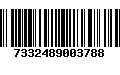 Código de Barras 7332489003788