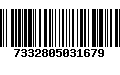 Código de Barras 7332805031679