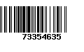 Código de Barras 73354635