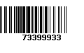 Código de Barras 73399933