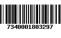 Código de Barras 7340001803297