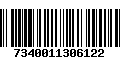 Código de Barras 7340011306122