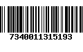 Código de Barras 7340011315193