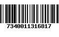 Código de Barras 7340011316817