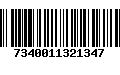 Código de Barras 7340011321347