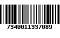 Código de Barras 7340011337089