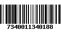 Código de Barras 7340011340188