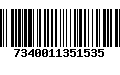 Código de Barras 7340011351535