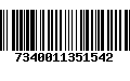 Código de Barras 7340011351542