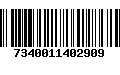 Código de Barras 7340011402909