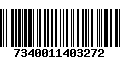 Código de Barras 7340011403272