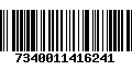 Código de Barras 7340011416241