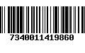 Código de Barras 7340011419860