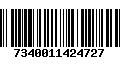 Código de Barras 7340011424727