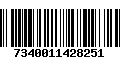 Código de Barras 7340011428251