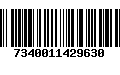 Código de Barras 7340011429630