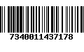 Código de Barras 7340011437178