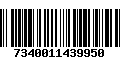 Código de Barras 7340011439950