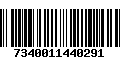 Código de Barras 7340011440291