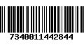 Código de Barras 7340011442844