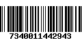 Código de Barras 7340011442943