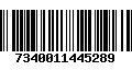 Código de Barras 7340011445289