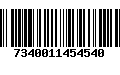 Código de Barras 7340011454540