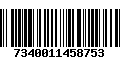 Código de Barras 7340011458753