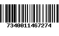 Código de Barras 7340011467274