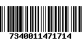 Código de Barras 7340011471714