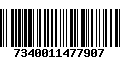 Código de Barras 7340011477907