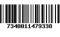 Código de Barras 7340011479338