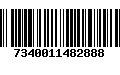 Código de Barras 7340011482888