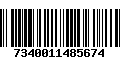 Código de Barras 7340011485674