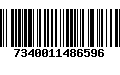 Código de Barras 7340011486596