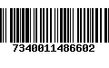 Código de Barras 7340011486602