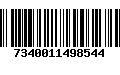 Código de Barras 7340011498544