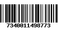 Código de Barras 7340011498773