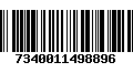 Código de Barras 7340011498896