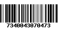 Código de Barras 7340043070473