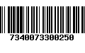 Código de Barras 7340073300250