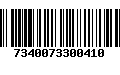 Código de Barras 7340073300410